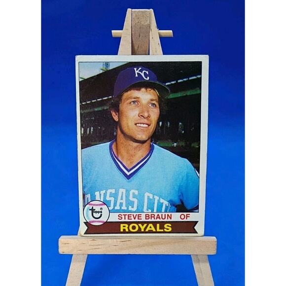1979 Topps - Steve Braun #502 Royals - Picture 2 of 4